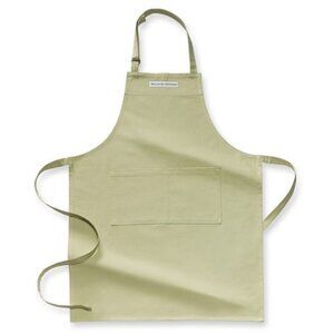 Williams Sonoma Light Green Cotton Apron